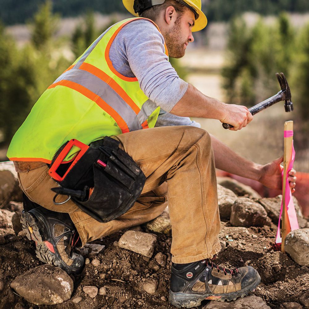 Botas de Trabajo Masculino - Timberland Pro® Hyperion 6\" Alloy Toe - BNOLK7950 - Pretas/Marrom